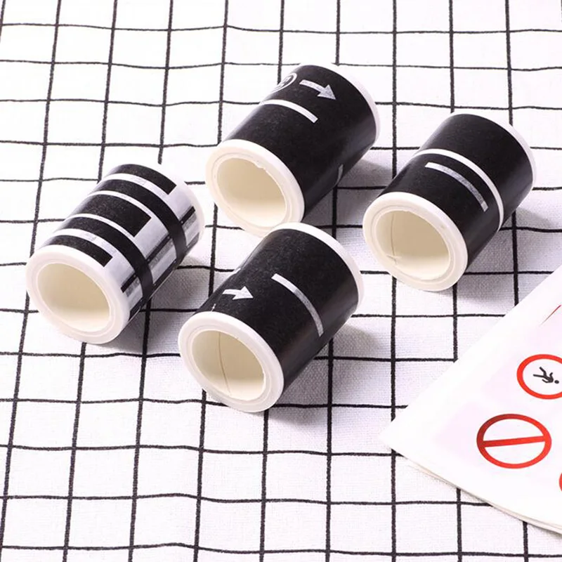 1 Pcs 5m Railway Train Curve Design Paper Washi Tape DIY Road Traffic Adhesive Tape Scrapbooking Sticker Label Masking Tape