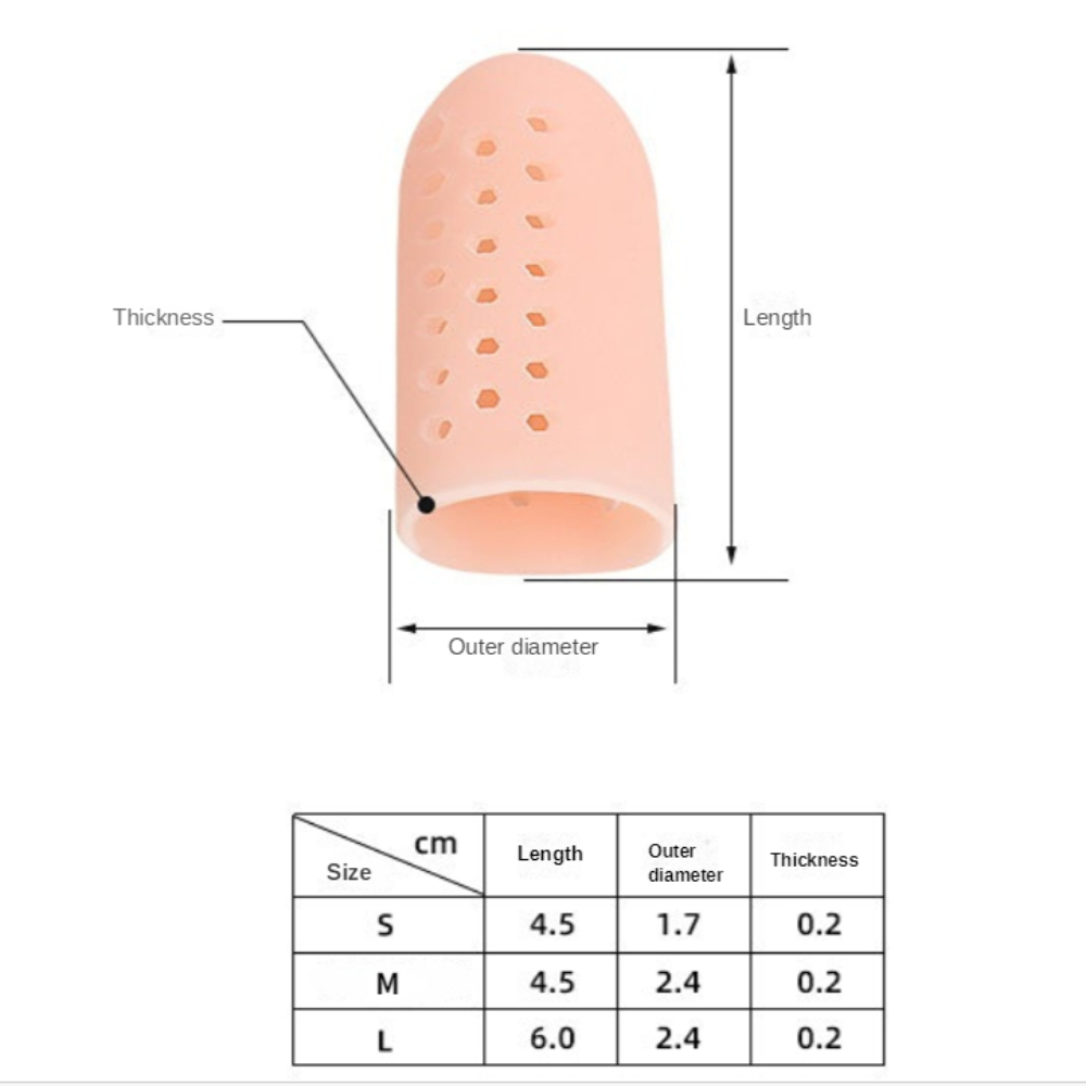 2 \ 5pcs Molle Del Silicone Protezione Dita Tubi di Gel Piccola Punta di Protezione Mais Sollievo Dal Dolore Manica Della Copertura Separatori Dita Dei Piedi Strumento di Cura Del Piede