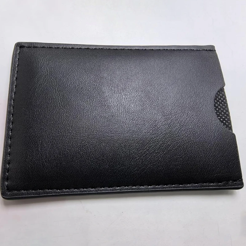 Portafoglio in pelle con pipistrello Porta carte personalizzato con maschera da supereroe ID pipistrello Portafoglio eroico regalo