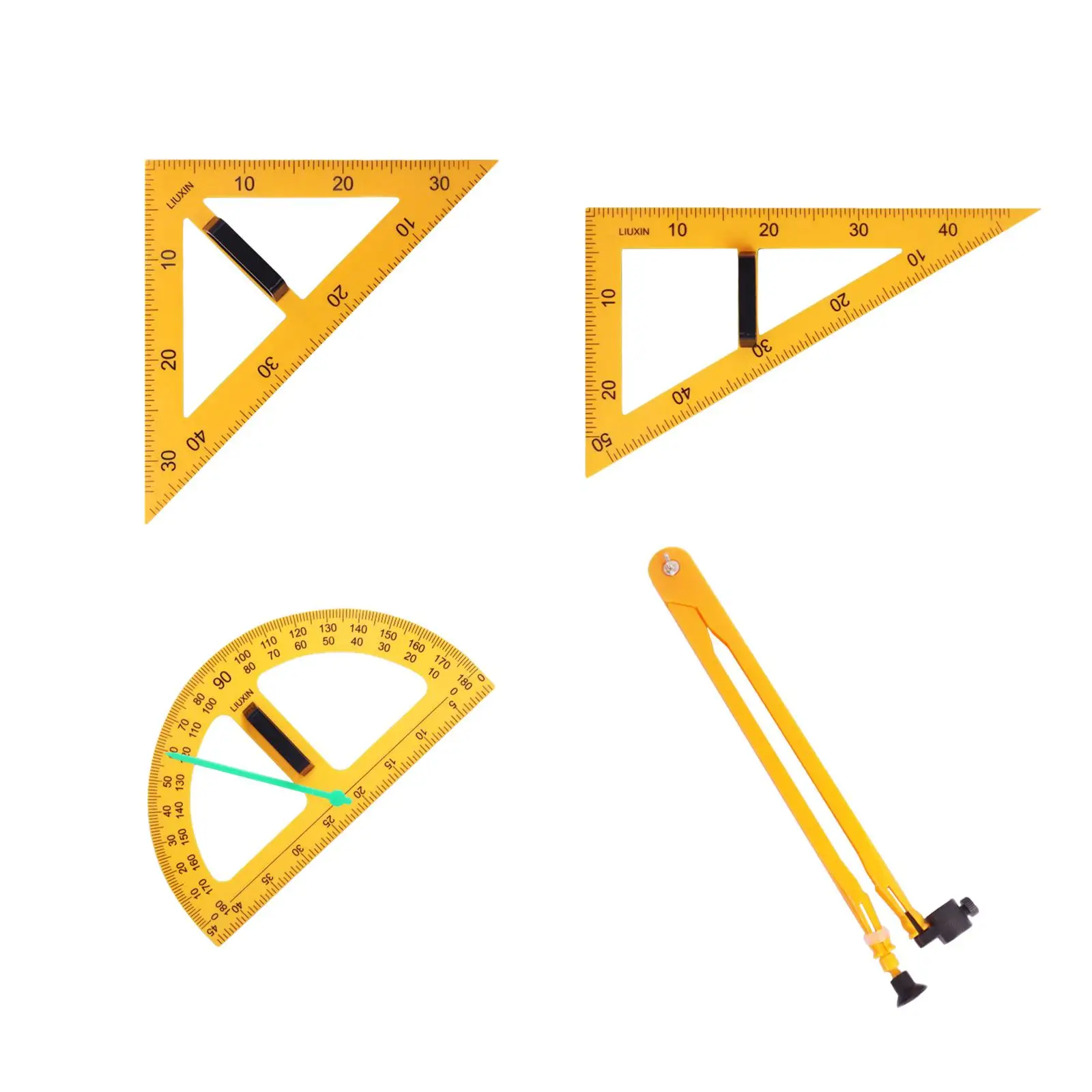 Herramienta de geometría matemática de dibujo Equipo de geometría matemática para ingeniería de dibujos