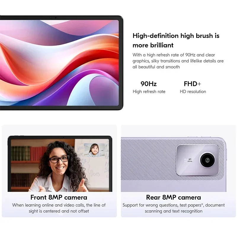 Firmware globale Lenovo Xiaoxin Pad 2024 Tablet 6GB 8GB 128GB 256GB 11 "Display Qualcomm Snapdragon 685 WIFI 7040mAh Android Tab