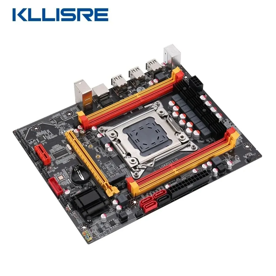 Kllisre X79 Motherboard Kit Combos XEON E5 2650 V2 LGA 2011 CPU 1 Stück X 16 GB Speicher DDR3 1600 ECC RAM
