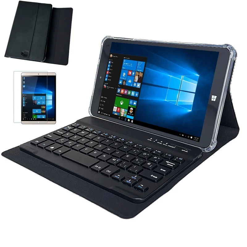 Grandes vendas 8 polegadas 64 bits x64 sistema windows 10 bolso tablet pc 8gb ram 128gb rom ar3 câmeras duplas quad core