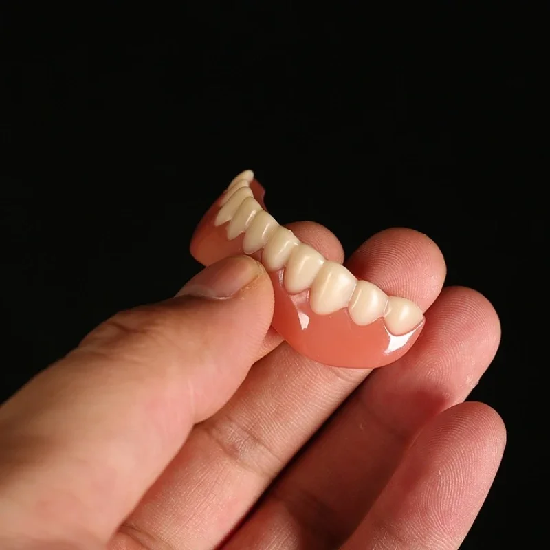 False Teeth Silicone Upper Lower Veneers Perfect Laugh 2026 Dentures Paste Fake Teeth Braces Comfortable TeethOrthodontic
