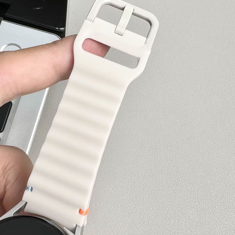 Original Band for Samsung Galaxy watch 7 6 5 4 44mm 40mm/FE/Pro/classic Silicone sport belt bracelet correa Galaxy watch 7 Strap