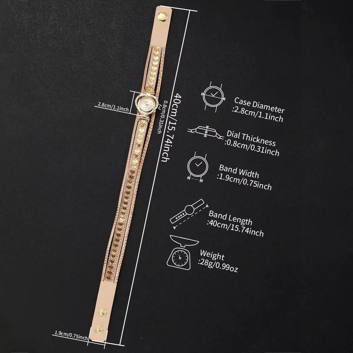 Moda strass relógios femininos coração dial relógio de quartzo pulseira de couro longo relógio de pulso reloj mujer meninas presente