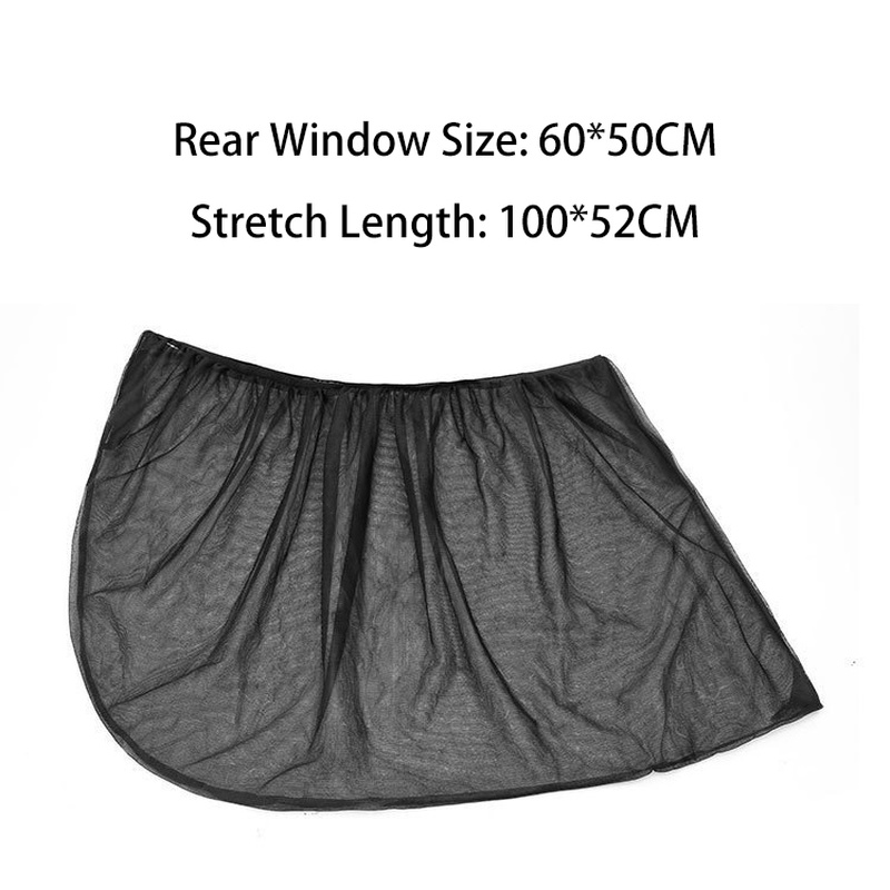 Accesorios universales de estilo de coche, cortina parasol para ventana lateral, cubierta para ventana trasera, protección UV, visera protectora