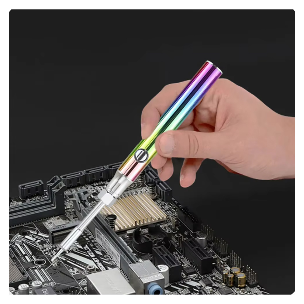 1Set 5W 1100mAh Battery Electric Soldering Iron Rechargeable And Temperature Adjustment Welding Repair Tool Soldering Iron Tool