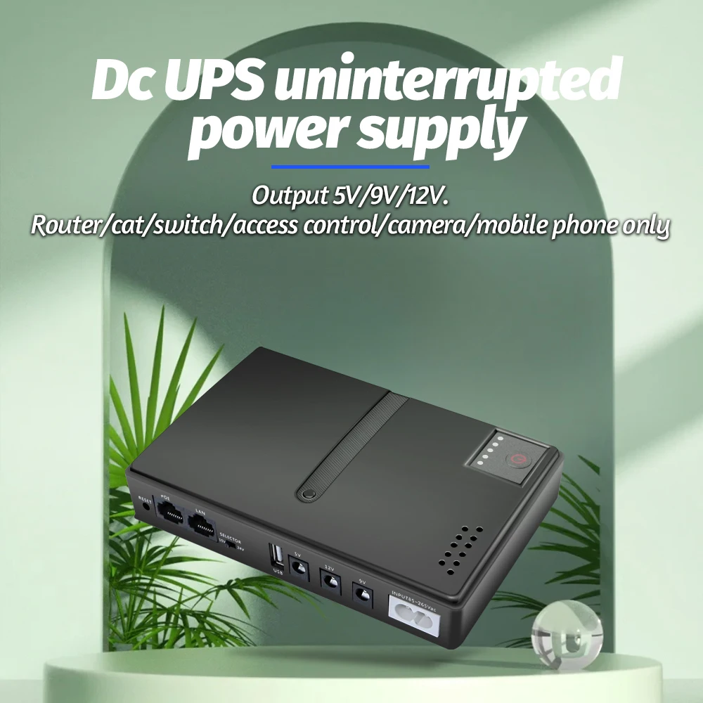 Tragbare unterbrechungsfreie DC-USV-Stromversorgung mit mehreren Ausgängen und hochwertigem importiertem Chip – zuverlässige Notstromversorgung