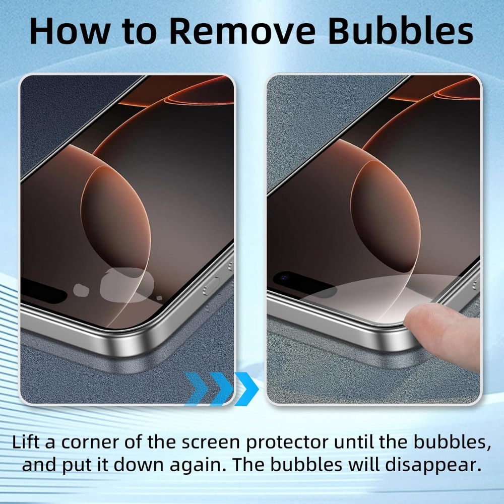 1/3/5PCS HD Cristal Templado Para iPhone 16 17 Pro Max 16e 15 14 13 12 Protectora de Pantalla Para iPhone 11 12 13 Mini Cristal Protector Película iPhone 16 Pro Max Glass