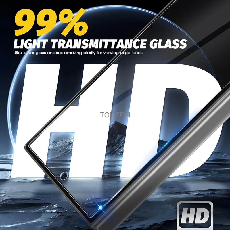 4 Uds vidrio templado para Samsung Galaxy Z Fold 7 6 5 4 3 Protector de pantalla Premium transparente para Samsung Z ZFold 6 5 Fold5 película de vidrio