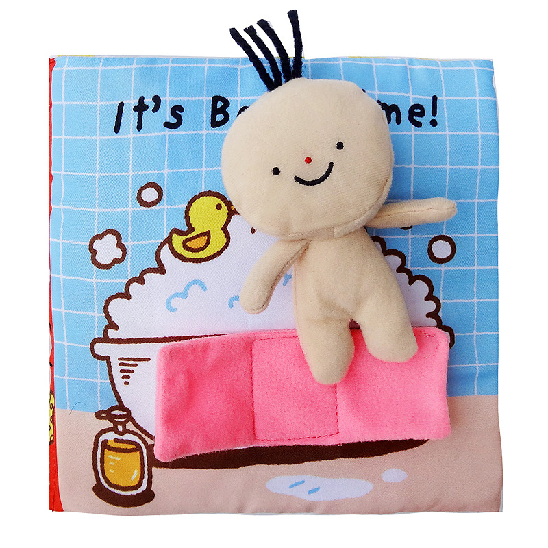 Soft Baby Cloth Books Quiet Book Toddler Early Educational Learning Cognize Reading Puzzle Book Toys For Babies 6 24 Months