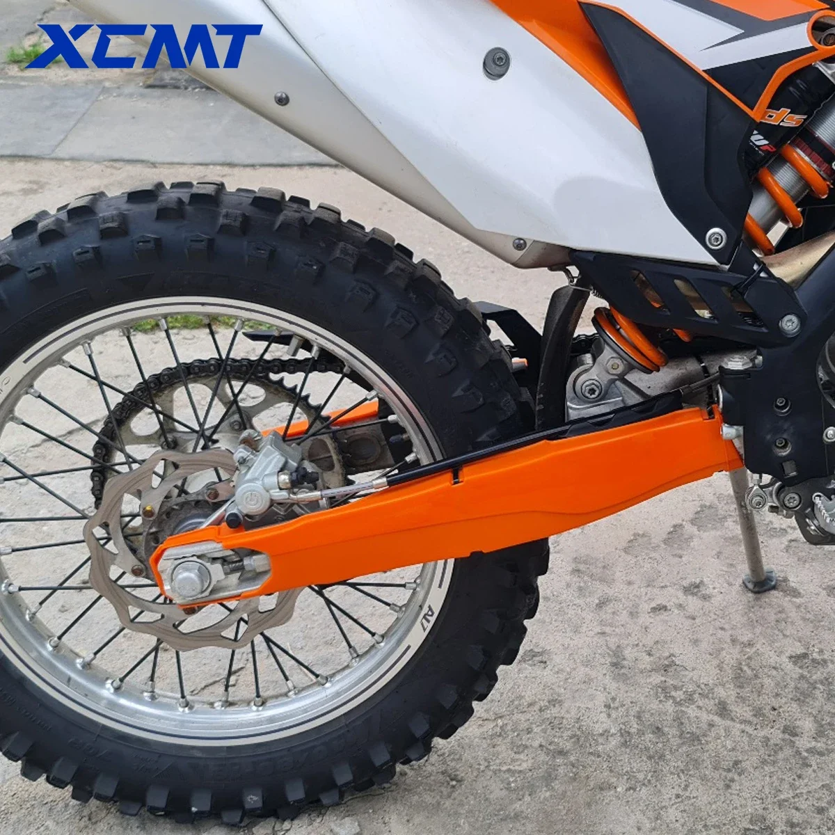 Para ktm sx sxf xc xcf exc excf xcw seis dias husqvarna tc fc tx te fe fx 2012-2023 motocicleta braço oscilante capa de proteção