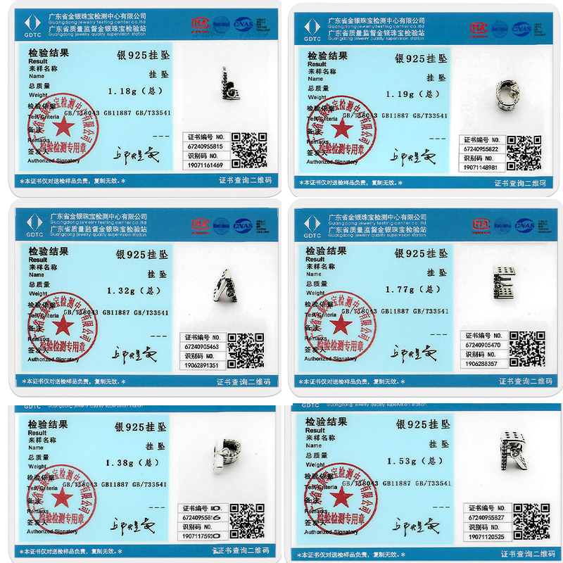 925 เงิน 26 ตัวอักษร A-Z ตัวอักษรลูกปัด Charms พอดีกับสร้อยข้อมือเดิม Charm เงินแท้สําหรับผู้หญิง DIY เครื่องประดับลูกปัด