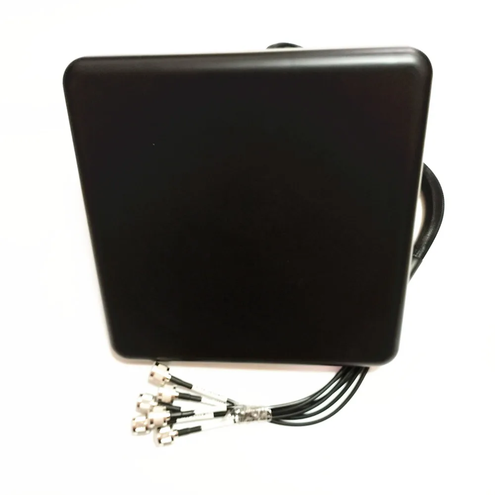 6-band ป้องกัน dron rfcommunication อุปกรณ์ส่งและรับสัญญาณ5-12dBi เสาอากาศรวมทิศทางรับส่ง