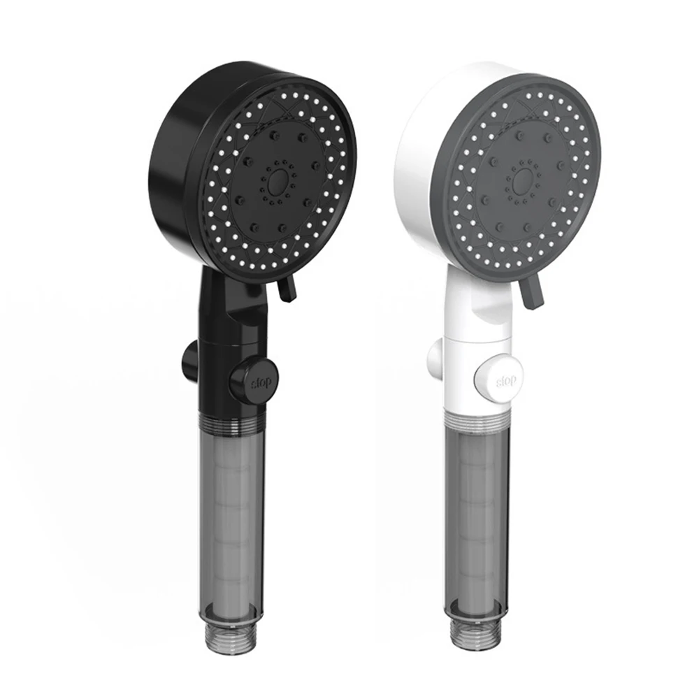 10-Sprüh-One-Touch-Stopp-Duschkopf mit gefiltertem Hochdruck-Handbrause, wassersparender Hochdruck-Duschkopf, Fallfestigkeit, Bad-Duschdüse