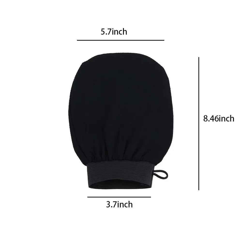 Gant de toilette expansif pour hammam, gant de gIslande, serviette de mars grossier, exfoliant pour le corps, dissolvant de peau de fréquence, gant d'épluchage