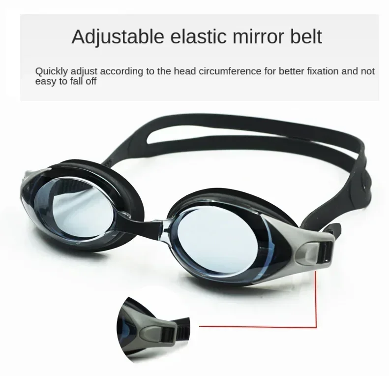 Hyperopia Swimming Goggles Glasses with Anti-fog Spray  for Children and Adult Reading Presbyopic Presbyopia Set