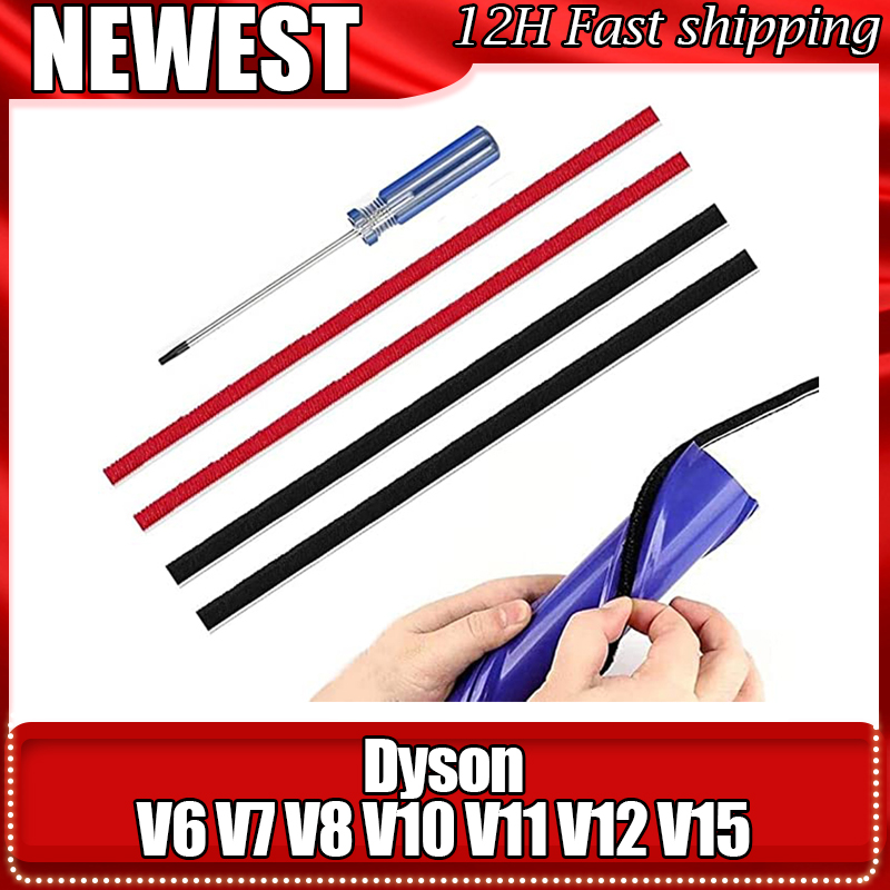 Pièces de rechange pour aspirateur Dyson, bandes en peluche douces, accessoires, non applicables à l'original, V6, V7, V8, V10, V11, V15