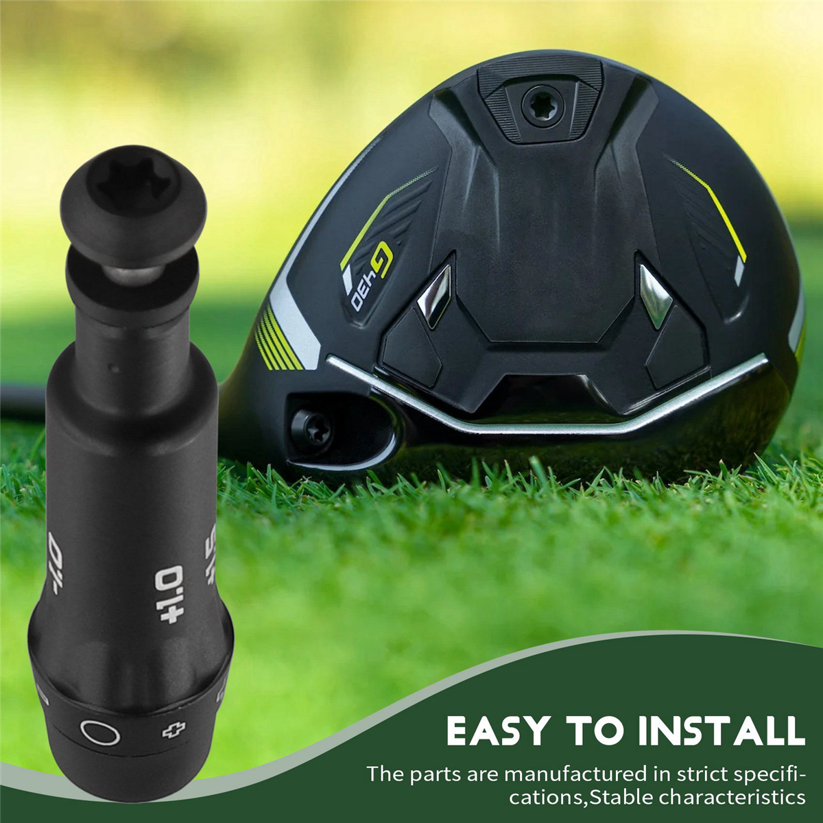 BAAU 4X ゴルフ アダプター スリーブ 交換用 G410 G425 G430 ドライバーおよびフェアウェイウッド用 (0.335)