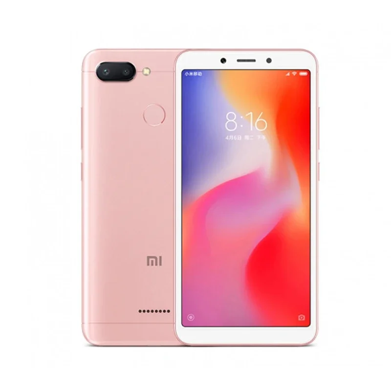 Xiaomi Redmi 6 4G Android 5,45 pulgadas RAM 3GB ROM 32GB MediaTek Helio P22 Teléfono usado