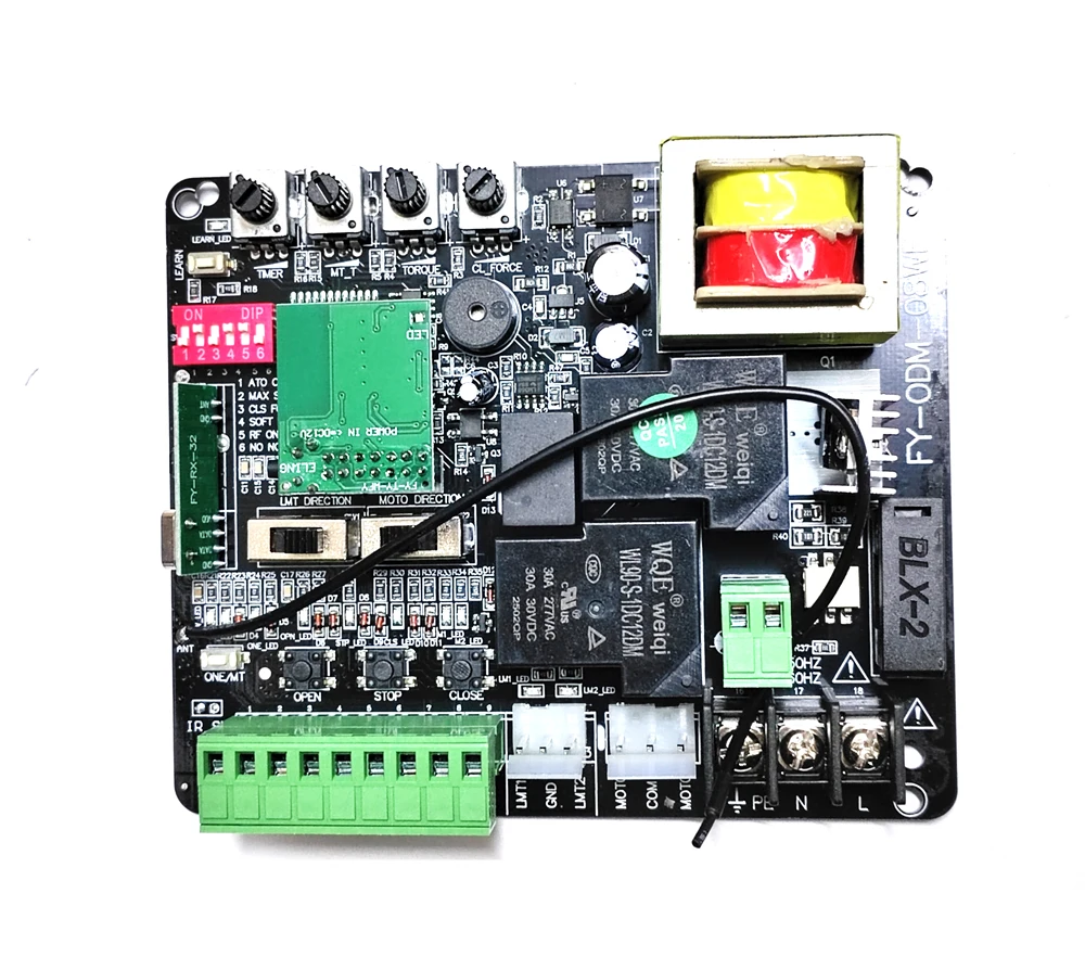 220V!! Tuya wifi abridor de portão deslizante controlador de motor placa de circuito placa mãe compatível com motor vevor