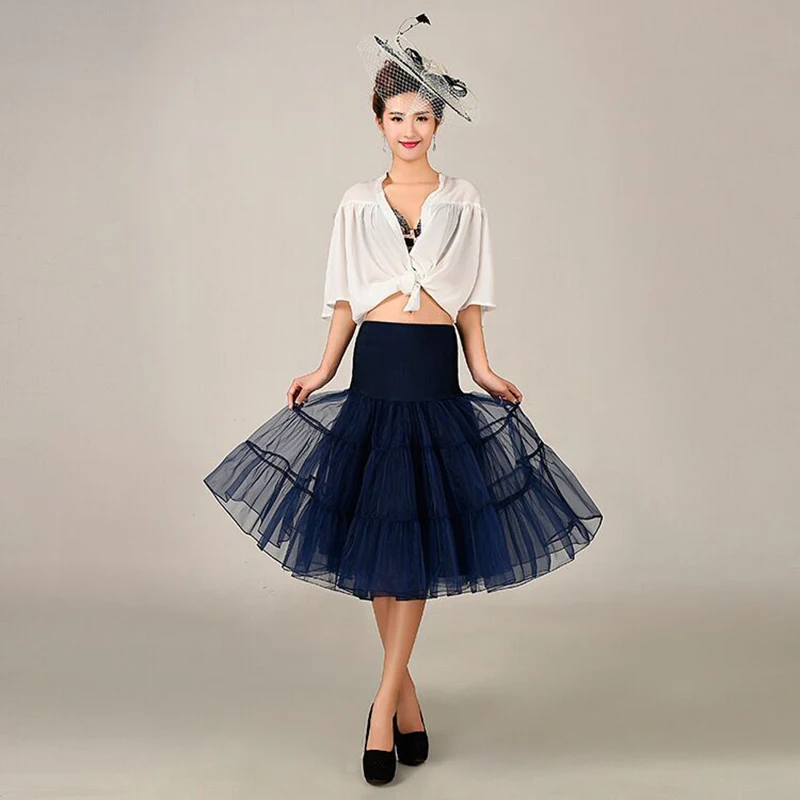 Jupon Tutu court Crinoline années 50, balançoire Vintage Tutu 26 pouces, sous-jupe rétro, filet fantaisie Rockabilly