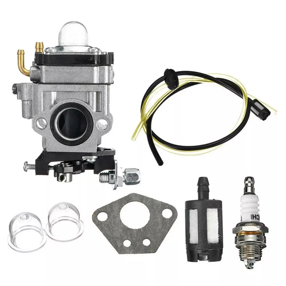 For Brushcutter 43cc 52cc 49cc Strimmer Cutter Chainsaw 15mm Carburetor Kit