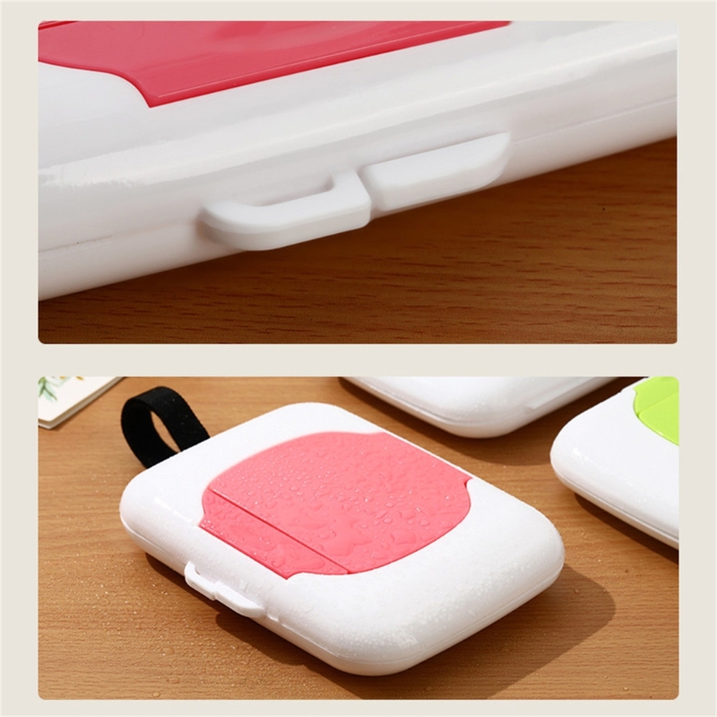 Recarregáveis Wipe Dispenser para carrinhos de bebê, Toalhetes Dispensers, Pram Hanging Wipe Box, interior e exterior, Viagem