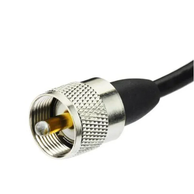 小型スチールガンアンテナ PL-259 磁気ベース外部モバイルカーラジオアンテナ 144/430MHz UHF/VHF デュアルバンドアンテナ空中 9 センチメートル