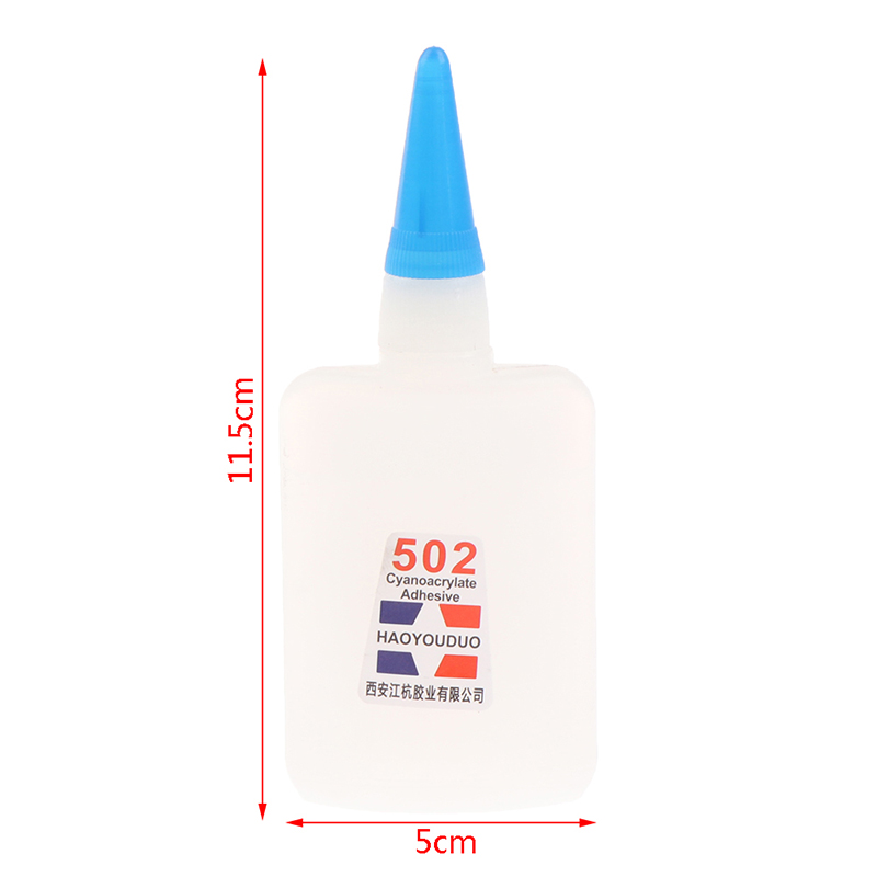 40Ml 502กาว Instant Quick แห้ง Cyanoacrylate Strong Adhesive Quick Bond หนังยางโลหะอุปกรณ์สำนักงาน Fast กาว