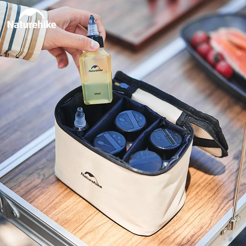 Naturehike-キャンプの調味料ジャー、ポータブルスパイスコンテナ、調理器具セット、キッチン用品、液体粉末、バーベキューピクニック缶