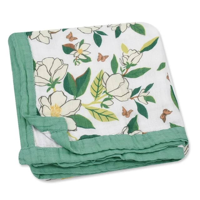 2-слойное бамбуковое хлопковое детское одеяло, детское полотенце, детские одеяла для новорожденных