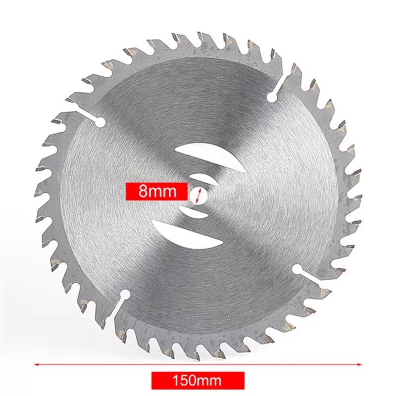 150 mm 40 Zähne Metall Gras Trimmer Köpfe Klinge Ersatz Unkraut fresser Sägeblatt Rasenmäher passen Zubehör für Garten Elektro werkzeug
