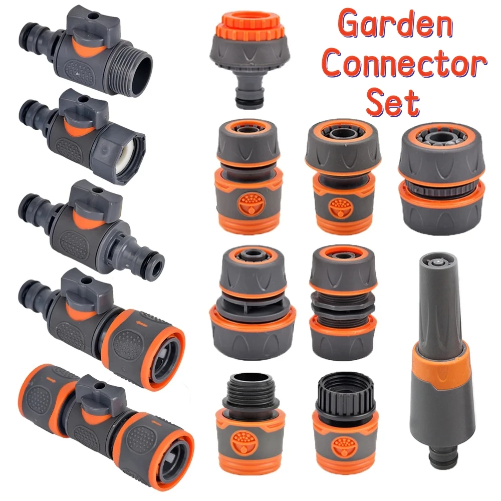 1-Pcs 1/2 "3/4" 1 "สวนท่ออะแดปเตอร์เชื่อมต่ออย่างรวดเร็ว-EU BPS เกลียวอุปกรณ์สําหรับก๊อกน้ํา,สเปรย์ปืนและระบบรดน้ํา