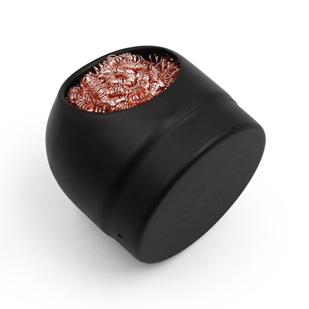 STONEGO Metalldrahtständer Schweißen Entlöten Lötkolben Spitze Schlauchreiniger Reinigung Stahlkugel Mesh Filter