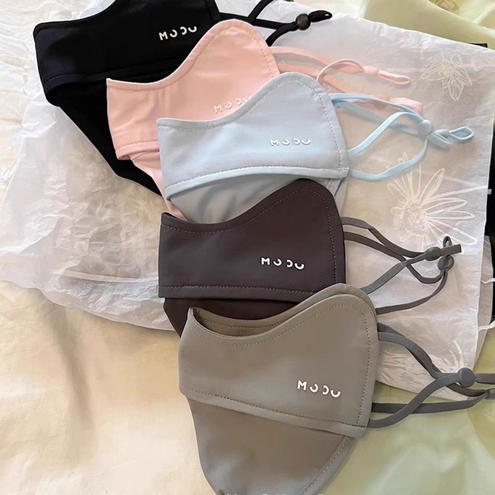 Модная дышащая маска из ледяного шелка, анти-УФ-защитная маска, маска для лица для верховой езды, спорт на открытом воздухе