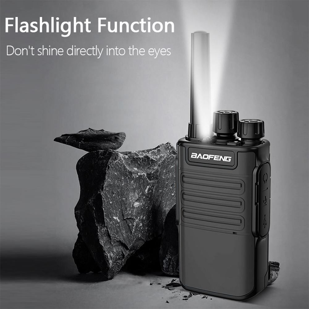 2022 Nuovo Baofeng Mini BF-V8 BFV8 Bidirezionale Ham CB Radio Palmare Grigio Verde Arancione Citofono UHF HF Ricetrasmettitore Walkie Talkie 10 KM