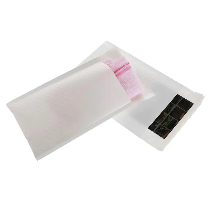 Bolha Mailers 50 Pçs/lote Sacos De Envelope De Espuma Branca Mailer Auto Seal Acolchoado Envelopes De Envio Com Bolha Mailing Bag