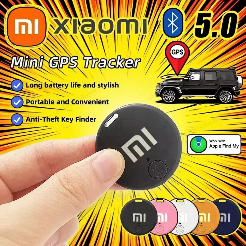 Мини GPS-трекер Xiaomi Bluetooth 5,0, устройство против потери, детская сумка для домашних животных, отслеживание автомобиля, IOS Android, умный локатор, аксессуар 2025