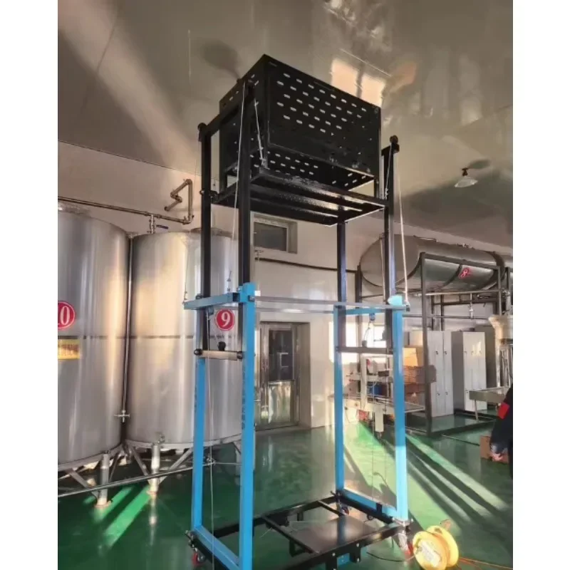 Electric scaffolding mobile automatic lifting platform small lift ladder new construction lifting foldable  Home Improvement