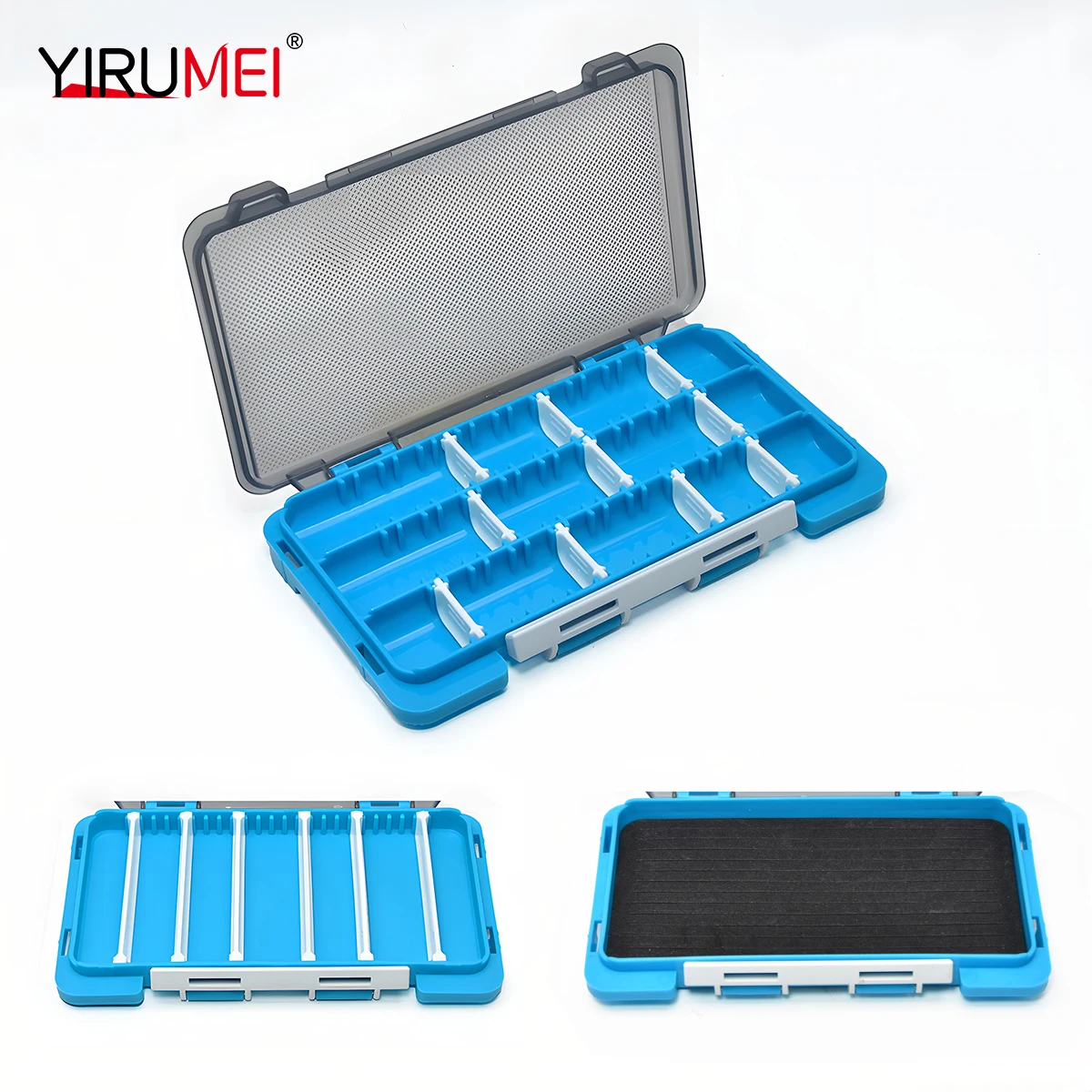 Caja de aparejos de pesca que se puede montar con accesorios de pesca, caja de almacenamiento de herramientas, anzuelo de pesca, caja de cebo falso, suministros de pesca de carpa