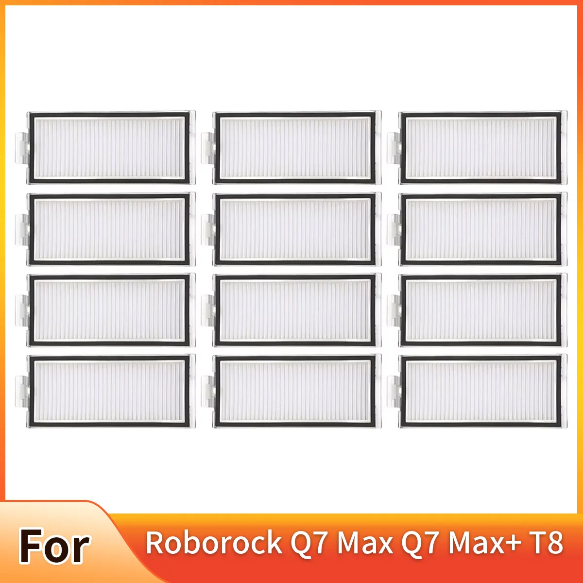 Washable HEPA Filter for Xiaomi Roborock Q7 Max Q7 Max+ T8 Robot Vacuum Cleaner Spare Parts Accessories Washable Filter