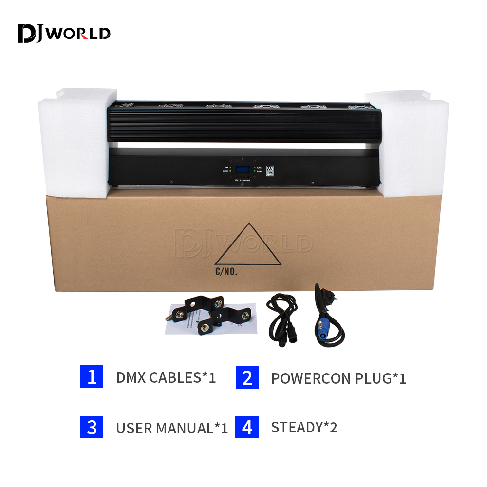 3000 mW RGB 3in1 Moving Head Licht 6 Augen DMX Controller Bühne Effekt Bar DJ Disco Party Hochzeit Spot strahl Beleuchtung