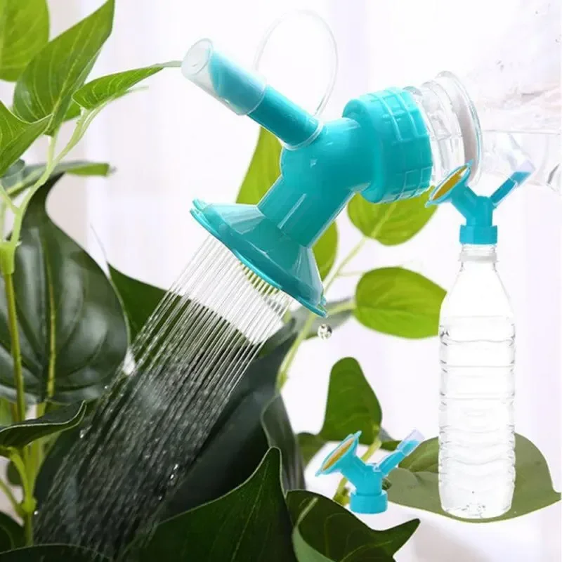 Ugello per irrigazione 2 in 1 Sun Flower Irrigazione automatica Waterer Bottiglia per bevande da giardinaggio Strumenti per irrigazione succulenta