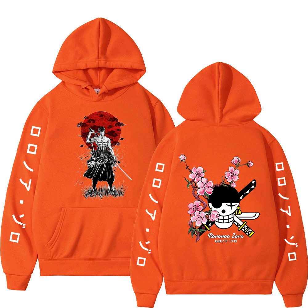 일본 애니메이션 원피스 Luffy Roronoa Zoro Sanji 하라주쿠 후드 남성 여성 캐주얼 패션 유니섹스 Hoody 스웨트 남성 탑