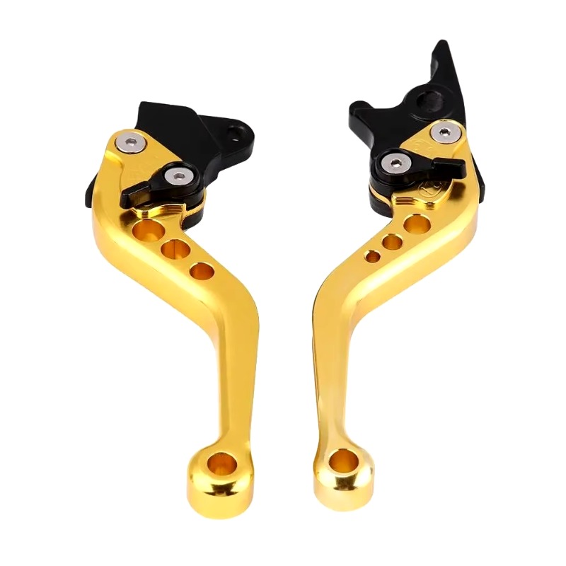 Universal รถจักรยานยนต์คลัทช์เบรคมือจับกลอง LEVER Fit สําหรับ BMW Honda Suzuki อุปกรณ์เสริมรถจักรยานยนต์การปรับเปลี่ยนโลหะผสม CNC