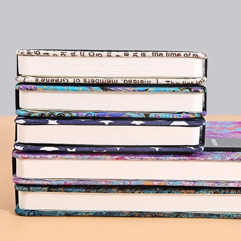 Libro quadrato per acquerello in cotone Libro per organo da 300 g Libro pieghevole in tessuto Libro per pittura a piombo portatile con linee sottili