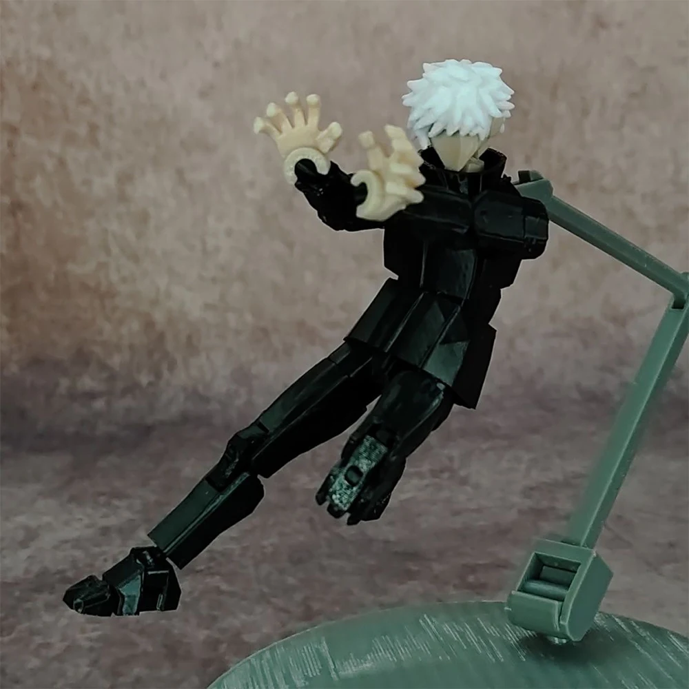 アニメのアクションフィギュア,色とりどりの関節,3Dプリントのゴジョサトル,ジュジュツカイゼン,シェイプシフトトイ,マネキンモデル,オーナメントギフト