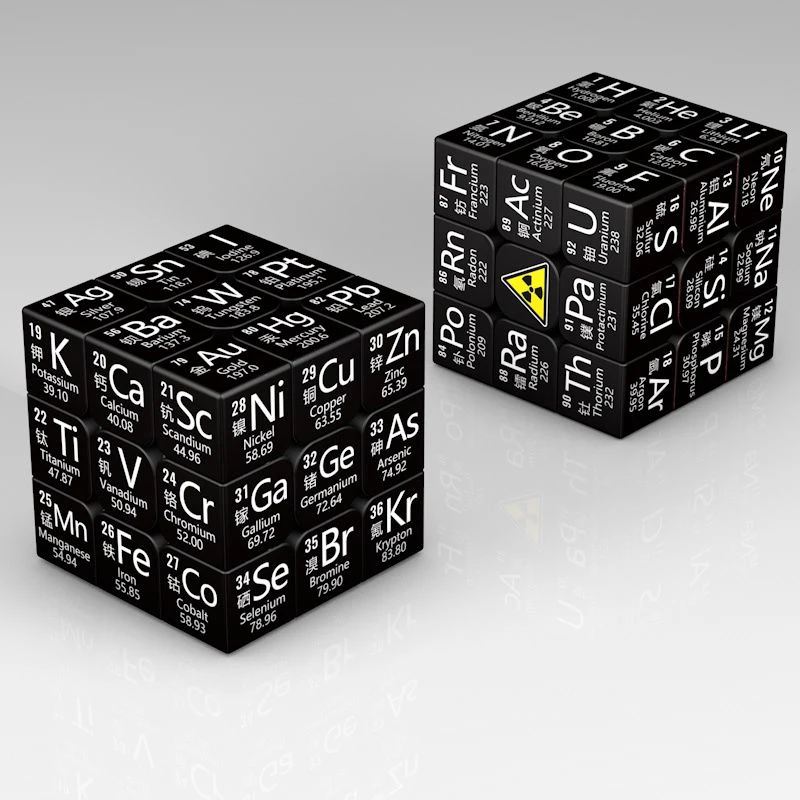 3X3X3 Magic Chơi Đồng Toán Hóa Học Nguyên Tố Vật Lý Trẻ Em Chơi Đồng Với Căn Cứ Magico Cubo Trẻ Em của Quà Tặng Đồ Chơi Giáo Dục